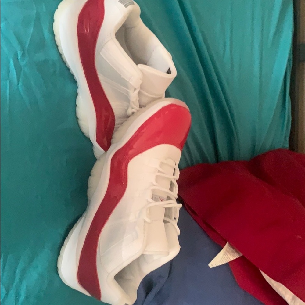 Jordan 11 cherry lows